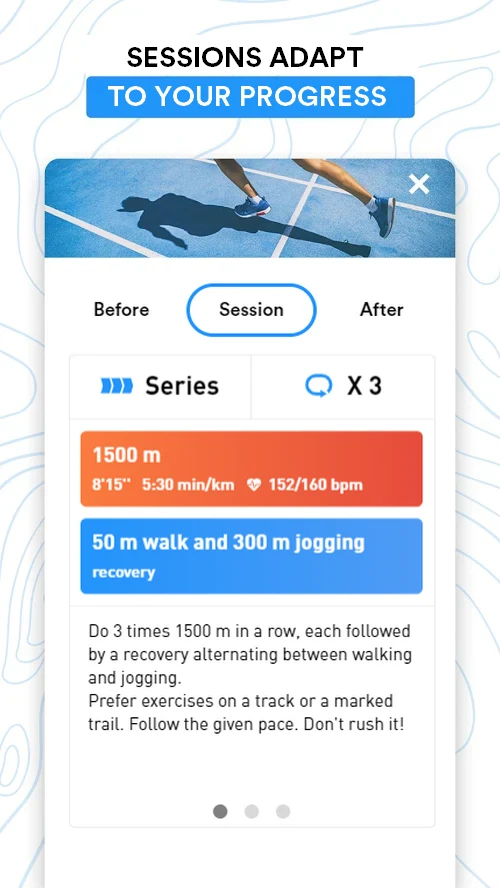 FREQUENCE Running – Coach Plan screenshot