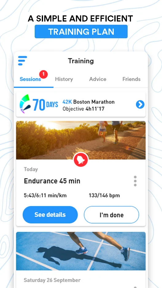 FREQUENCE Running – Coach Plan screenshot